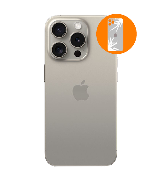 Cambio BackGlass de iPhone 16 Pro