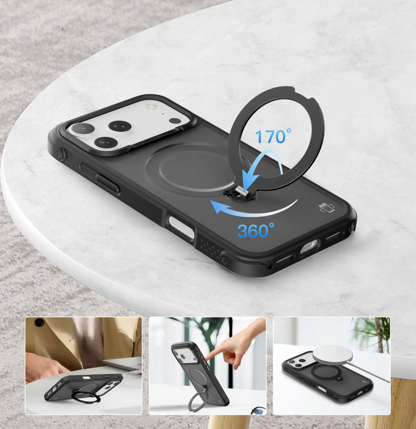 Estuche iPhone 17 Air Negro
