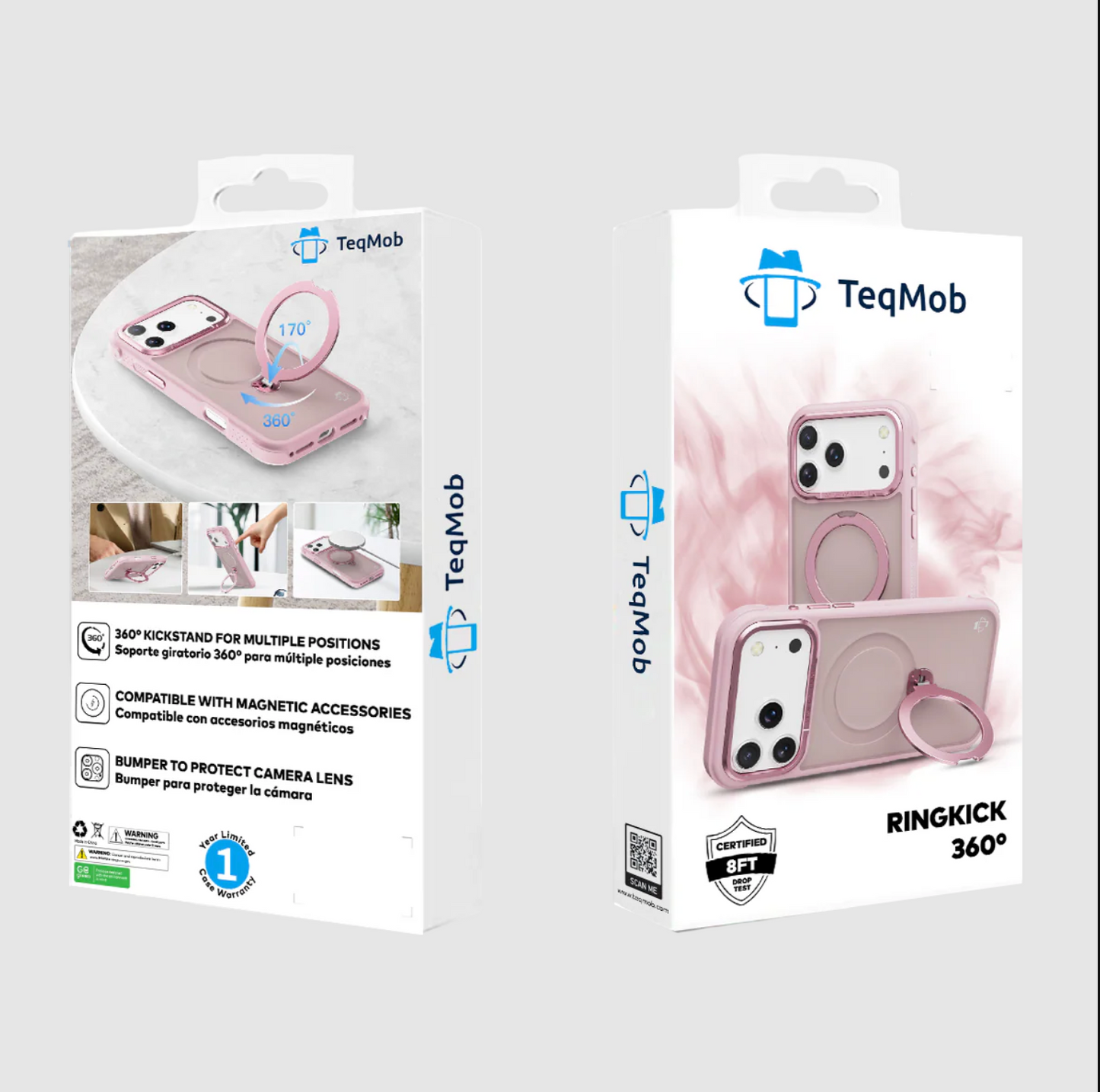 Estuche iPhone 17 Rosa