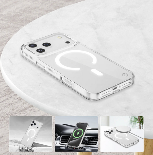 Estuche iPhone 17 Pro Max Transparente